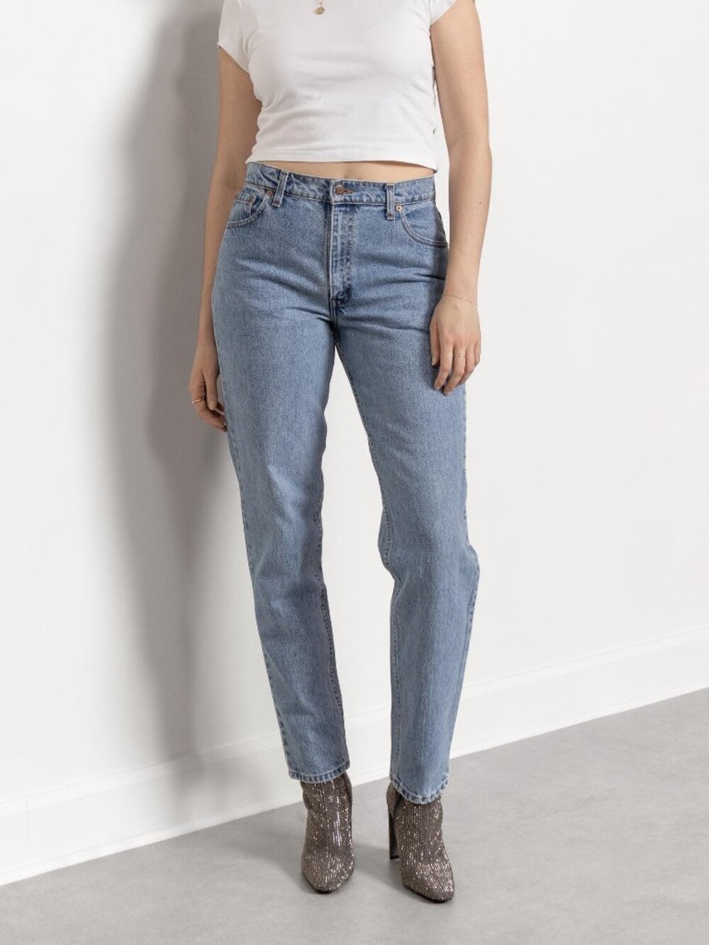 LEVI'S 550 JEANS WOMEN High Waist Vintage Denim / 31 Inch Waist / Size 10